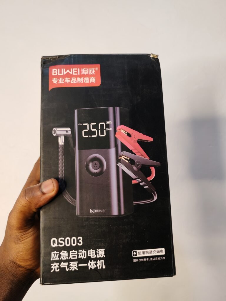 All-in-One Car Jump Starter With 150psi Air Pump Power Bank